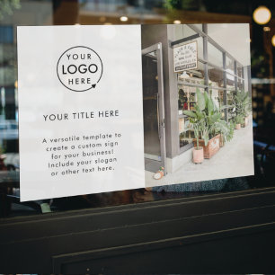 Business Logo   Promotional Photo Simple White Win