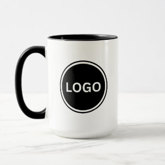 Business Logo Promotional Simple Company Mug