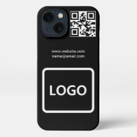 Business Logo QR Code Branding Simple