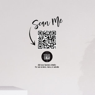 Business Logo QR Code Simple 