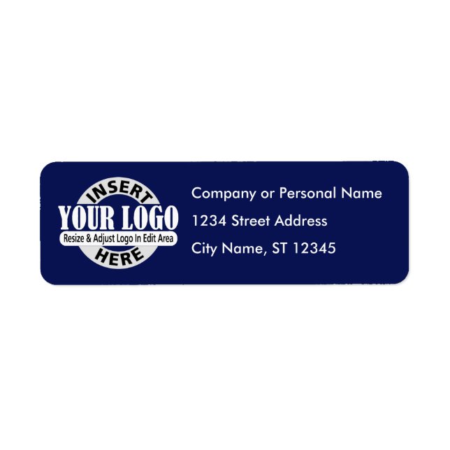 Business Logo Return Address (Front)