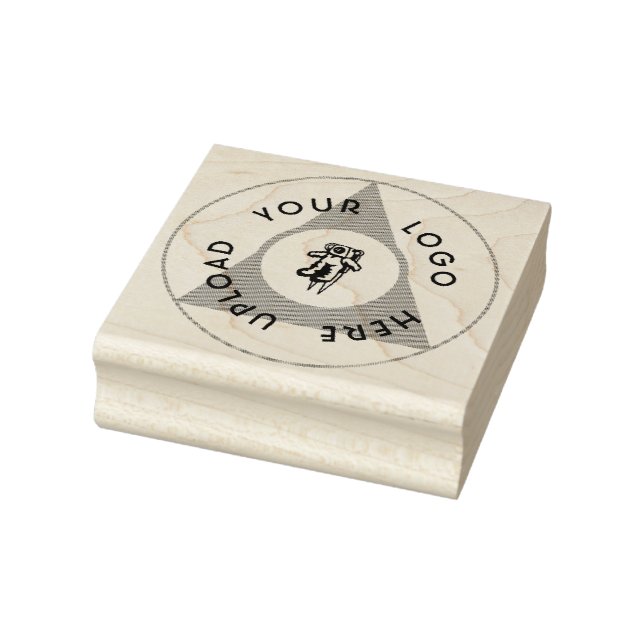 Business Logo Rubber Stamp (Stamp)