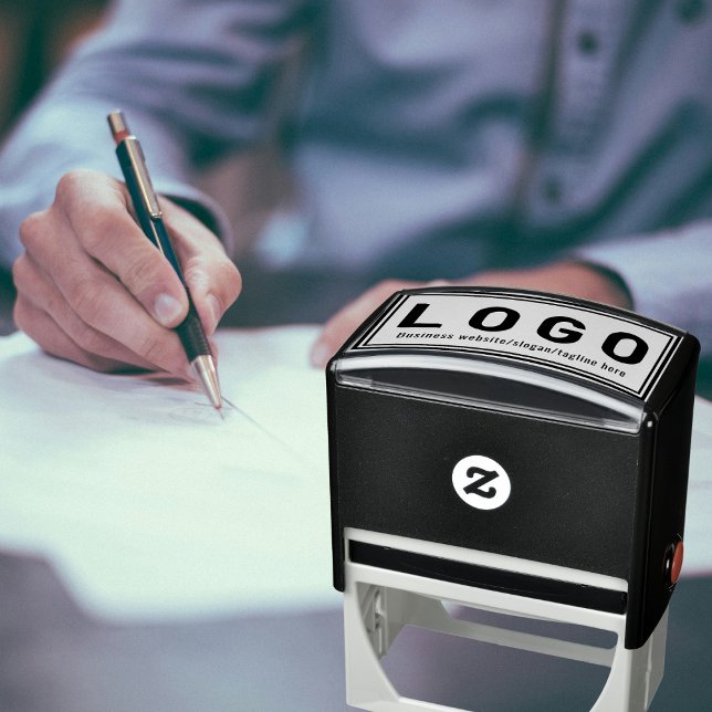 Business Logo  Self-inking Stamp (Creator Uploaded)