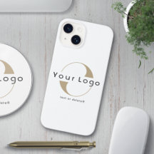 Business logo Simple Clean Minimal Brand White