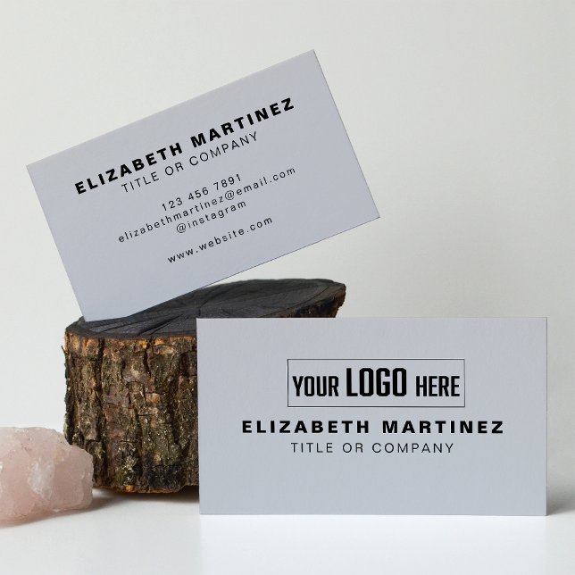 Business Logo Simple Modern Minimal Professional Business Card (Creator Uploaded)