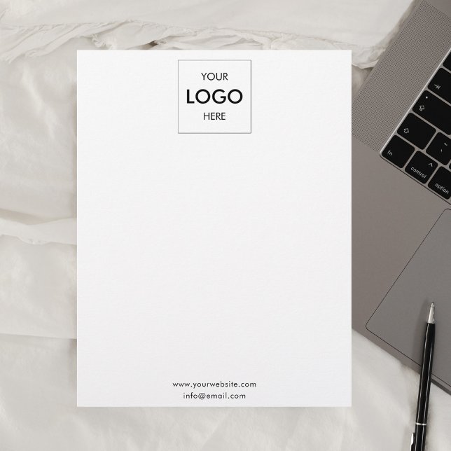 Business Logo Simple Professional Letterhead (Creator Uploaded)