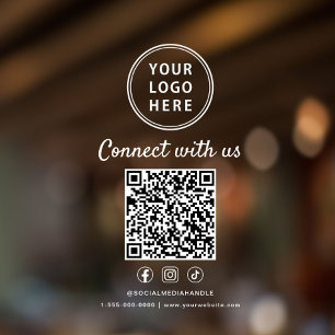 Business Logo Social Media Create Your QR Code
