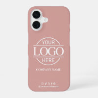 Business Logo & Social Media Pink Promotional