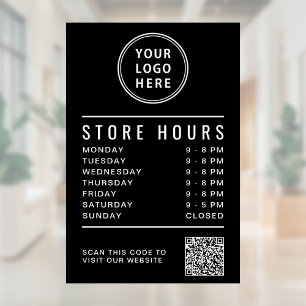 Business Logo Store Hours Create Your QR Code
