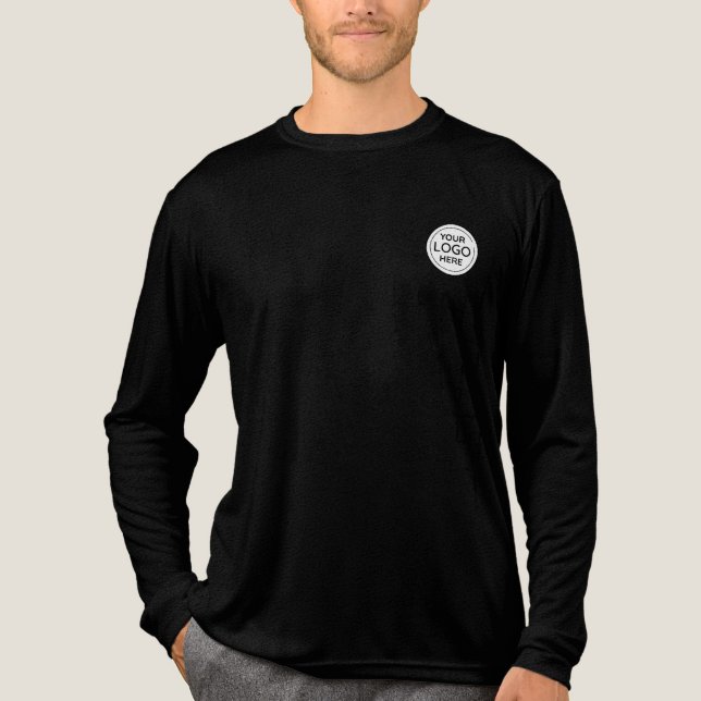 Business Logo Tri-Blend Shirt (Front)