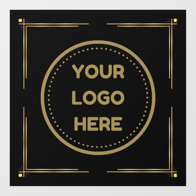 Business Logo Upload Company Logo Custom Gold (Sheet)