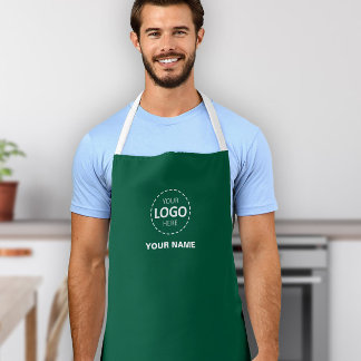 Business Logo Upload Template - Create Your Own Apron