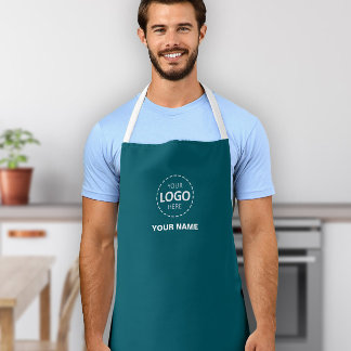 Business Logo Upload Template - Create Your Own Apron