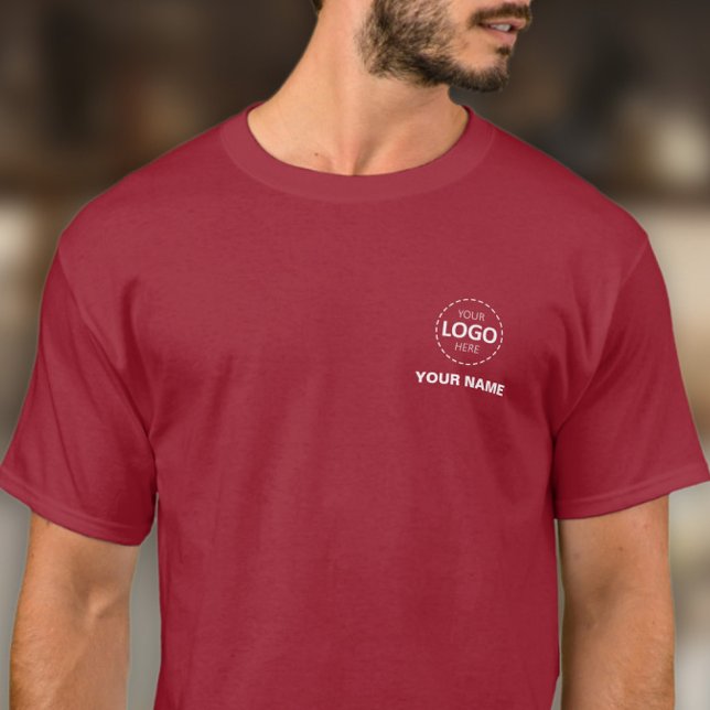 Business Logo Upload Template - Create Your Own T-Shirt (Creator Uploaded)