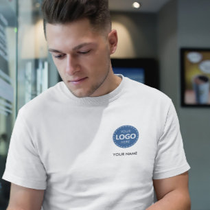 Business Logo Upload Template - Create Your Own T-Shirt