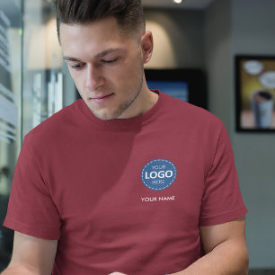 Business Logo Upload Template - Create Your Own T- T-Shirt