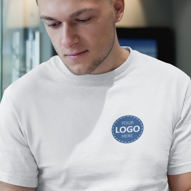 Business Logo Upload Template - Front Logo T-Shirt (Creator Uploaded)