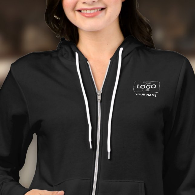 Business Logo Upload Template - Staff Name Hoodie (Creator Uploaded)