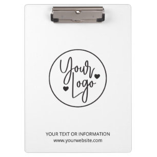 Business Logo White Corporate Company Clipboard