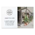 Business Logo | White Minimalist Modern Photo