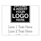 Business Logo with 3 Lines of Text