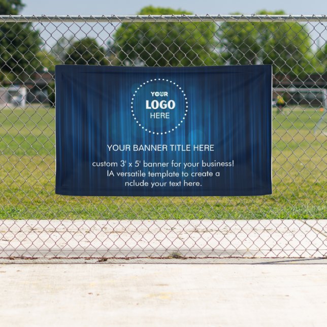 Business Logo With Professional 5' Banner (Insitu)