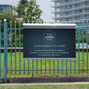 Business Logo With Professional 5' Banner