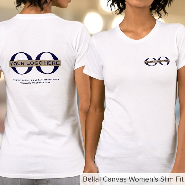 Business Logo Women's Slim Fit T-Shirt (Creator Uploaded)