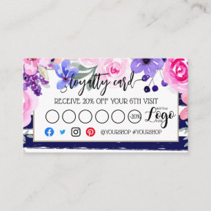 Business loyalty card marketing discount beauty