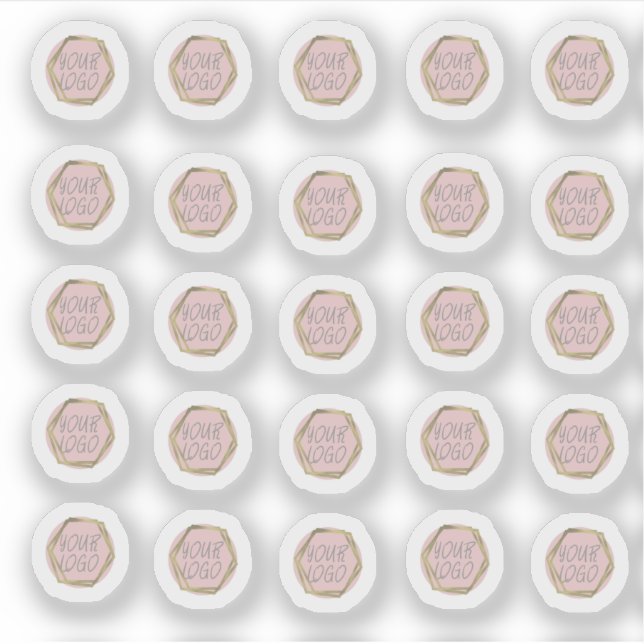 Business Makeup Designer Logo Sticker (Front)