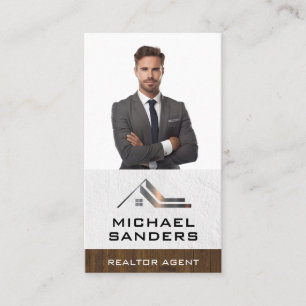 Business Man in Suit Smiling Card