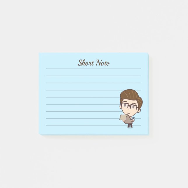 Business man short note (Front)