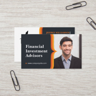 Business Man Smiling   Company   QR Code  Card