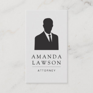 Business man Suit and Tie Appointment Card