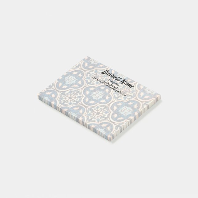 Business Marketing Custom personalized Post-it Notes (Angled)