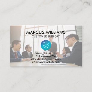 Business Meeting Corporate Card