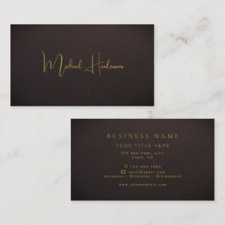 Business Minimalist Modern Professional Business Card