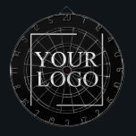 Business Name Add Logo Company Professional Text Dartboard<br><div class="desc">You can customise it with your photo,  logo or with your text.  You can place them as you like on the customisation page. Modern,  unique,  simple,  or personal,  it's your choice.</div>