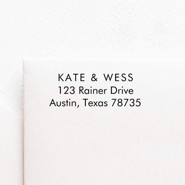 Business name address self-inking stamp (Creator Uploaded)