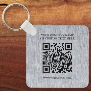 Business name and Logo Key Ring