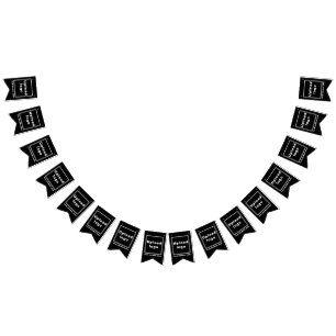 Business Name and Logo on Black Swallowtail Bunting