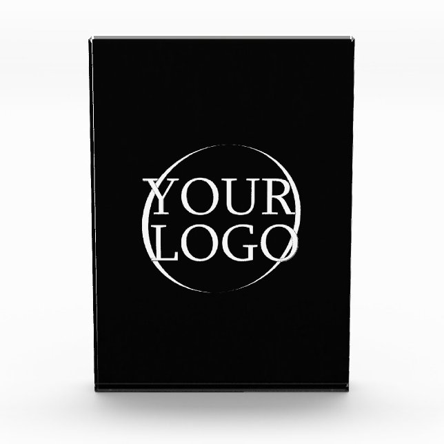 Business Name Create Your Own Company Text Photo Block (Front)