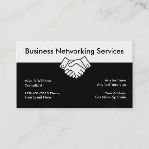 Business Networking Business Cards