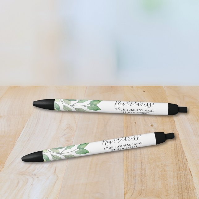 Business New Address Black Ink Pen (Creator Uploaded)