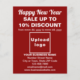 Business New Year Sale on Red Flyer