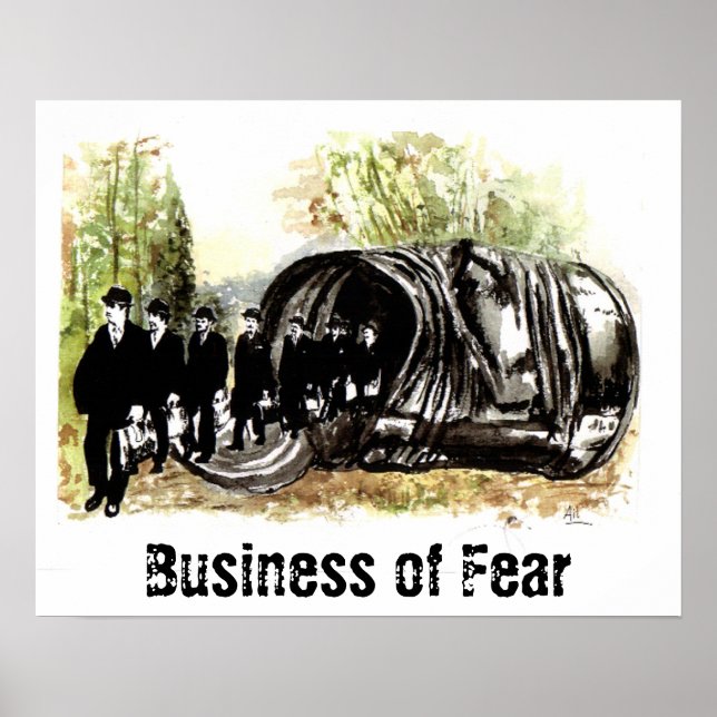 Business of Fear Poster (Front)