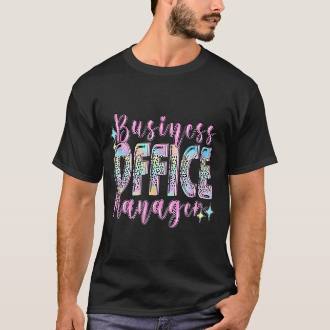 Business Office Manager Funny Front Teamwork Regio T-Shirt (Front)