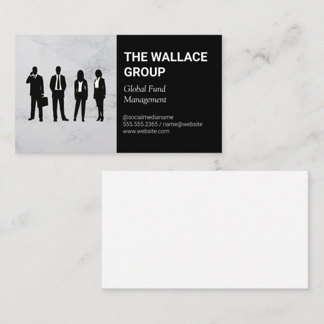Business People | Corporation Card (Front/Back)