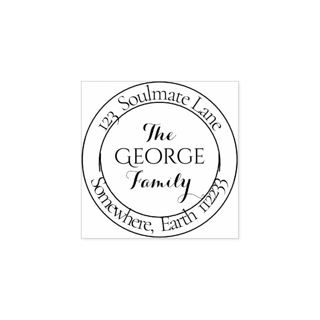 Business | Personal Create Your Own Rubber Stamp (Imprint)