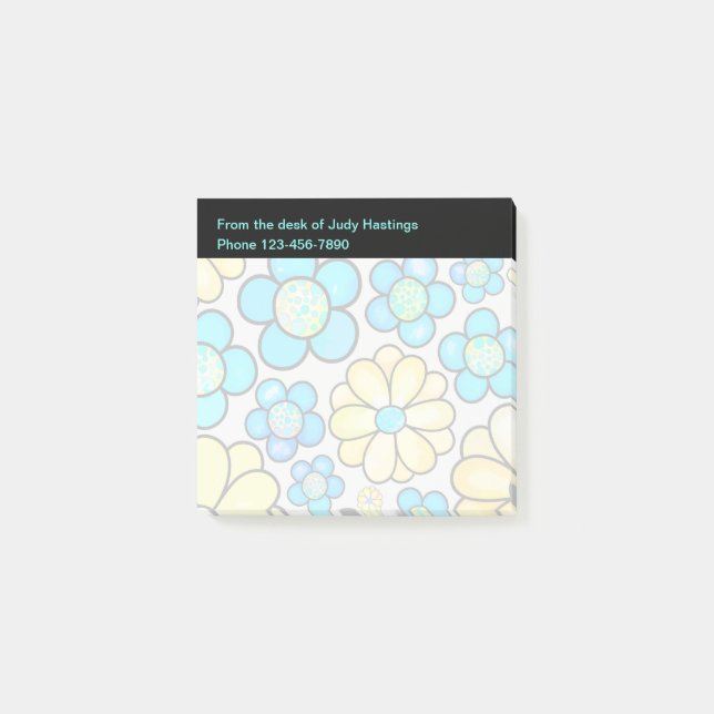 Business Personal Custom Sticky Notes Pads (Front)